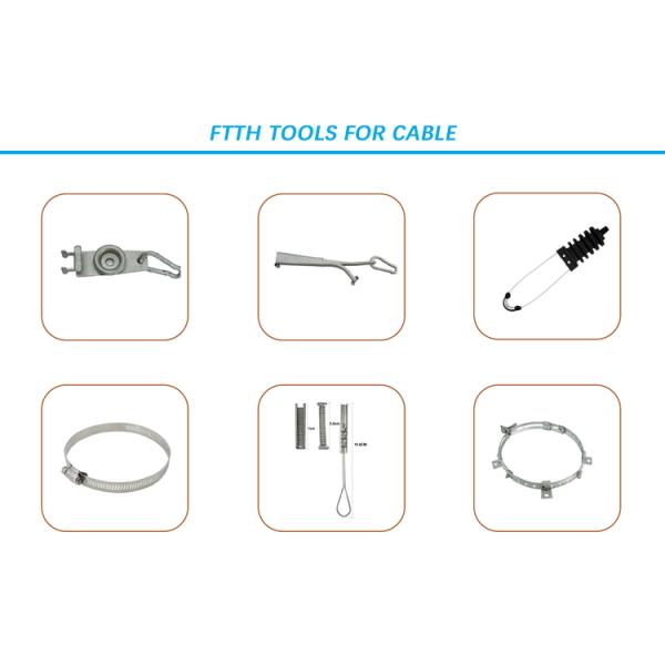 Customized Steel Wire Armoured Cable , Optical Fiber Cable 4 Core With PE Sheath