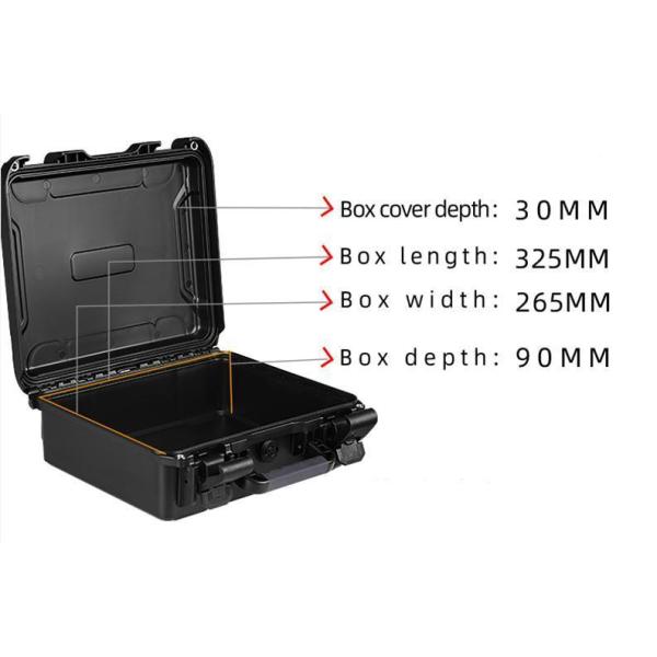EM-3226 IP67 Waterproof Tool Case 357x328x132mm with Custom Logo