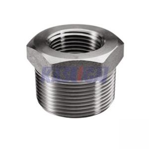 China F316 High Pressure Tube Fittings , 9000 Stainless Steel Forged Hex Head Bushing on sale