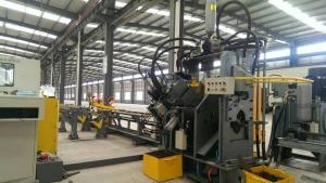 Quality Angle Iron Punching Machine , Angle Iron Cutting Machine Adopt CNC Technology for sale