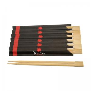 China Personalized disposable chopstick cover with half paper sleeve on sale