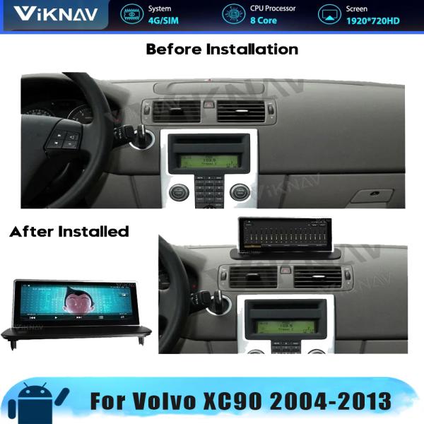 Viknav Car Radio For Volvo XC90 (2004-2013) 8.8 inch Android Auto Multimedia Player GPS Navigation Head Unit
