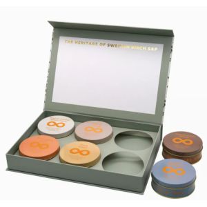Custom Luxury Recyclable Cardboard Tea Boxes Matt Lamination