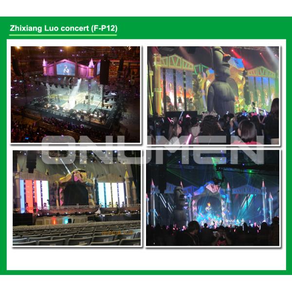 Slim Folding High Definition LED Display Flexible Video Screen For Stadium Music Show