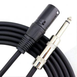 Quality 6.35MM To XLR Female Video Audio Cables For Microphone Speaker Guitar for sale
