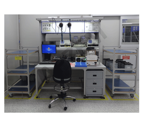 1830*900 Table Support Antistatic Cleanroom Bench With Drawer