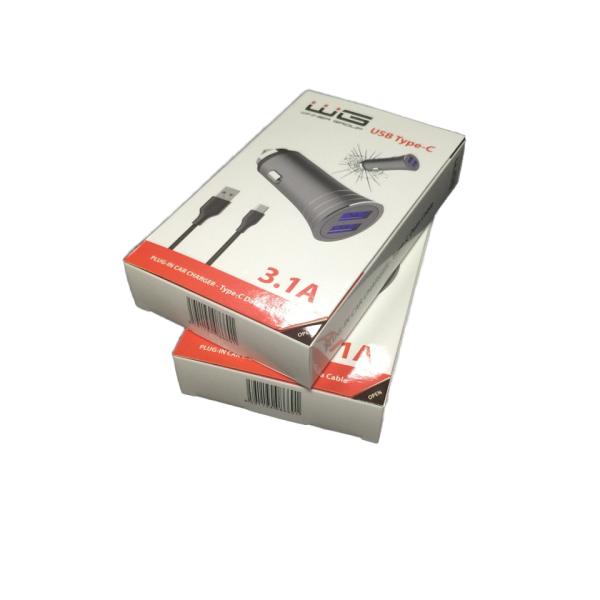 Tuck End Slotted Paper Packaging Box CMYK Offest Printing For Consumer Electronics