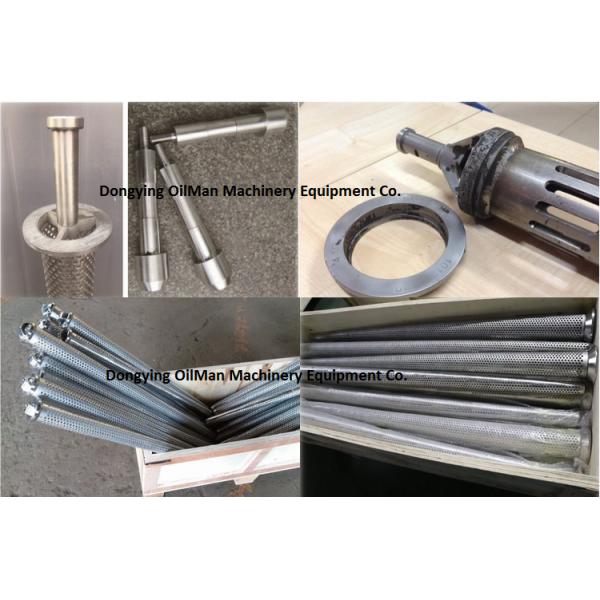 Length 800mm ss304 Drill Pipe Mud Screen with One Year Warranty