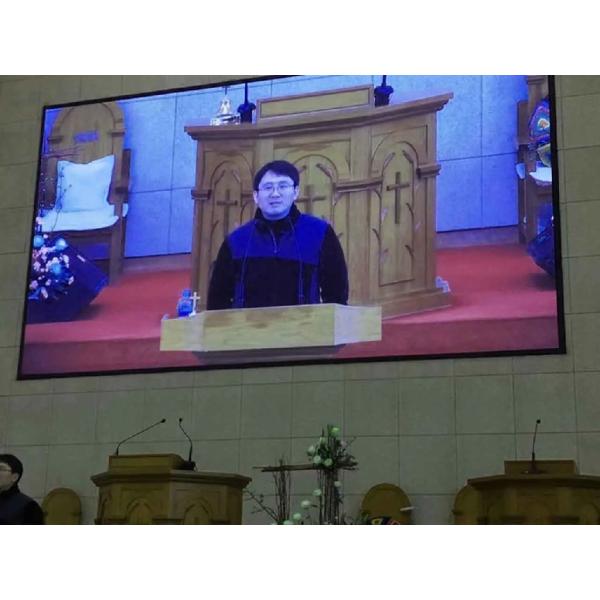 Wide View Angle 768x768mm P3 Indoor Fixed LED Display 1500nits Brightness