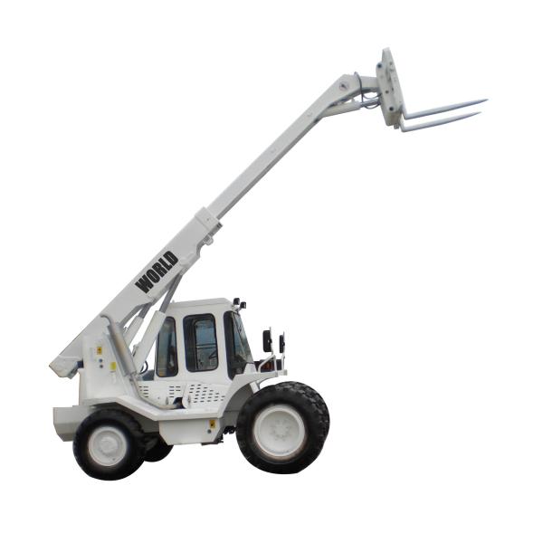 4 Wheel Drive EPA Diesel Engine Telescopic Handler 2.5T load Telescopic Forklift 4WD Telehandler