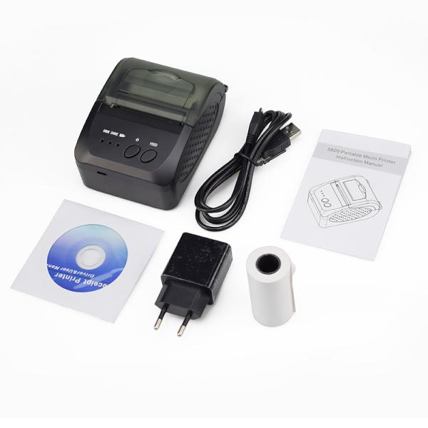 RoHS Wireless Multi Interface 58mm POS Receipt Printer For Modbile Phone