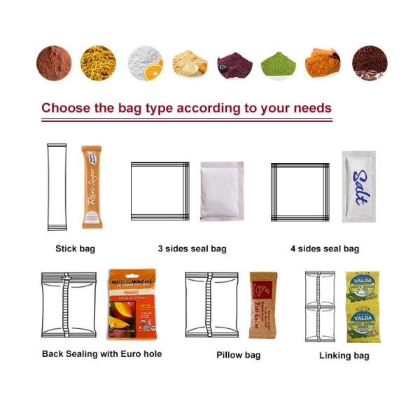 150mm 10-50g Automatic Sachet Packing Machine
