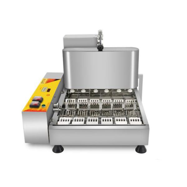 6 Rows 1080pcs/H SUS304 Automatic Donut Making Machine