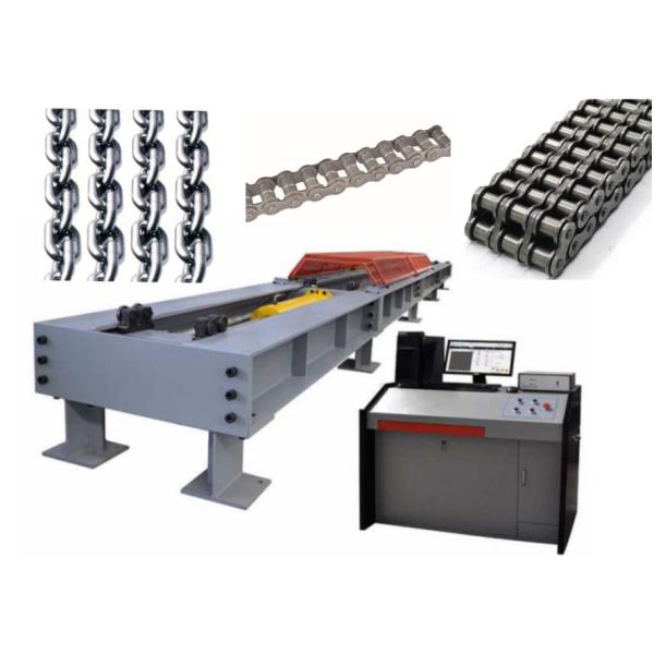 600 KN Maximum Test Force Chain Tensile Tester with Complete Configuration Facilities