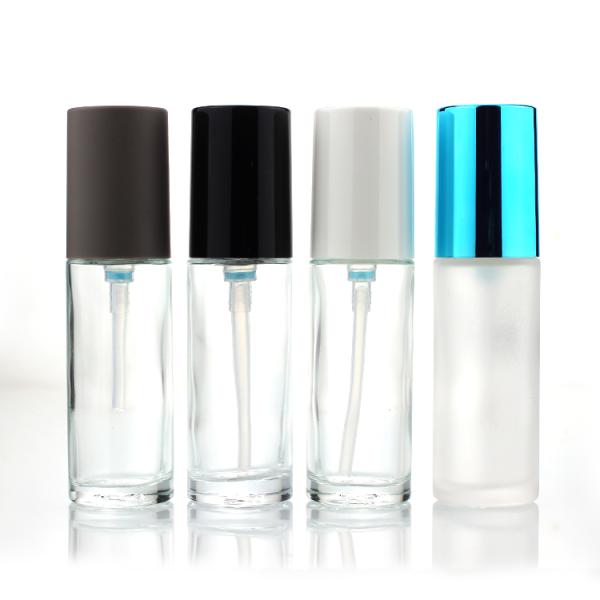 Wholesale Fashion Design 30ml Cosmetic Foundation Pump Skincare Lotion Glass Bottle