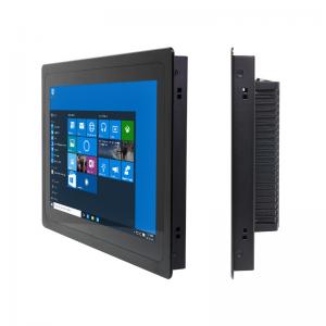 China Widescreen Fanless Embedded Touch Panel PC  / Industrial Linux PC Thin Design on sale