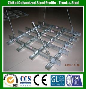 Quality Aluminum Suspended Ceiling Grid for Ceiling Tile for sale