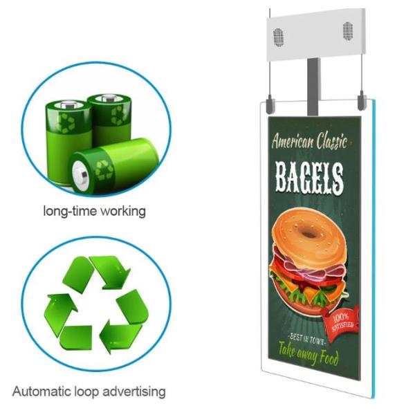 Double Sided 500cd/m2 43" 1920*1080 Transparent LCD Display