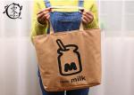 Canvas Simple Design Eco Friendly Bags , Organic Jute Reusable X-Large Grocery