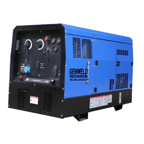600A Duetz Air-cooling Welding Generator Used For Maintenance at Offshore Oil and Gas Rigs