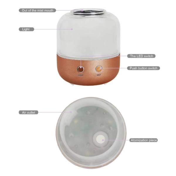 85ml Electric Aroma Diffuser High Grade Glass & Aluminum Material Made