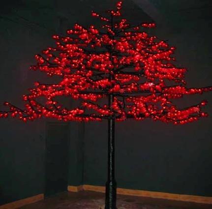 Buy 155W/229w red/green/blue LED outside christmas maple Tree Lights H500cm*D300cm at wholesale prices