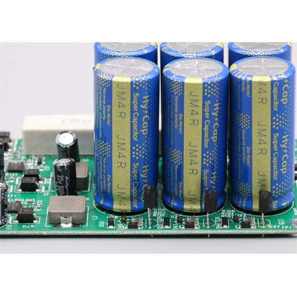 4 Layer 1OZ 1u'' ENIG HASL Electronic Circuit Board with Red/Black/Green Soldmask