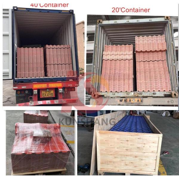 Excellent Color Stability Corrugated PVC Roof/Roofing Sheet ASA Synthetic Resin Spanish Style Roof Tile for Residential