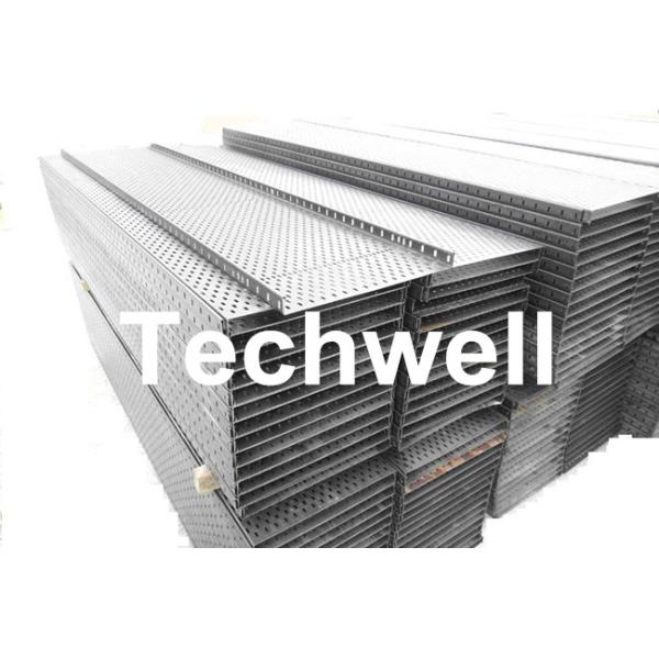 Cable Tray Roll Forming Machine for Making Cable Sheet With Servo Feeding 0-10m/min