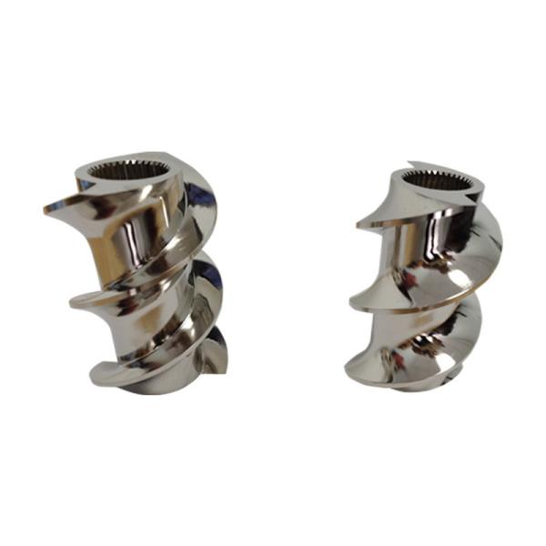 High Speed Tool Steel Convey Screw Element Element Screw For Twin Screw Extruder Machine