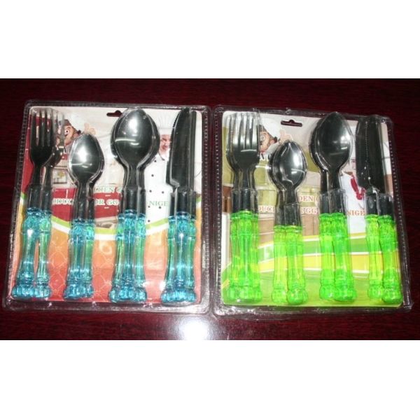 16/12pcs stainless steel tableware & tableware set & kitchenware&dinnerware