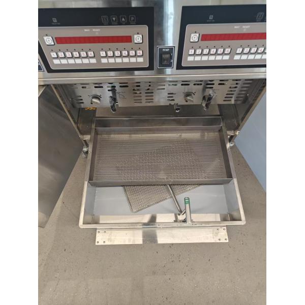 Deep Fryer Machine 2 Pot Gas Chips Oil Open Fryer