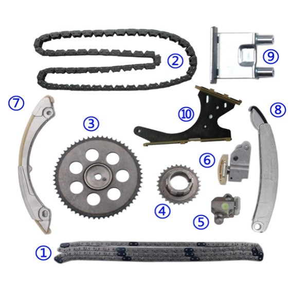 GM CHEVROLET BUICK Cadillac Timing Chain Kit Engine LK5 L52 12571725 168L