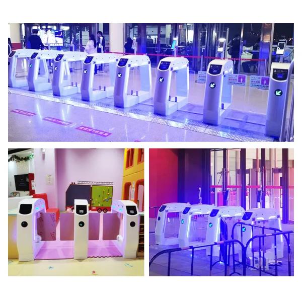 Security Optical Turnstile gate