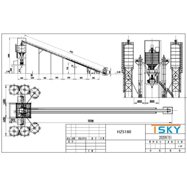 HZS180 Precast Batch Plant
