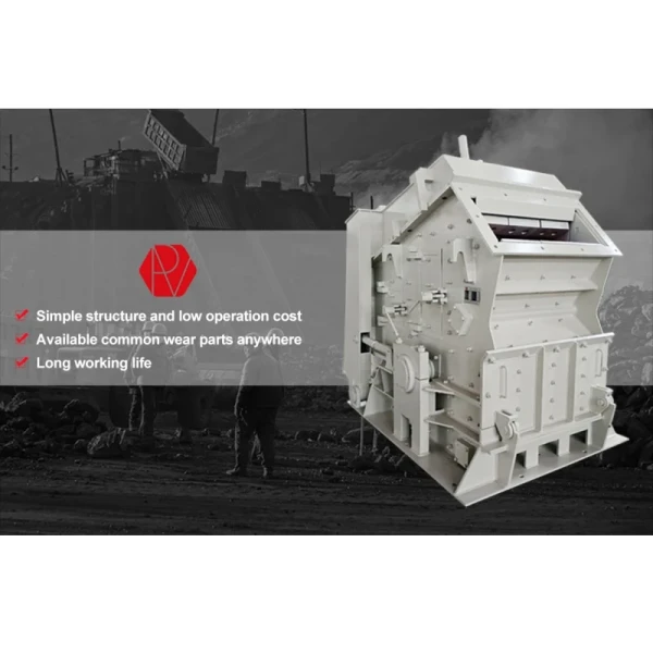 Granite Ore Impact Rock Crusher 100 - 150 TPH PF For Mineral Mining Quarry