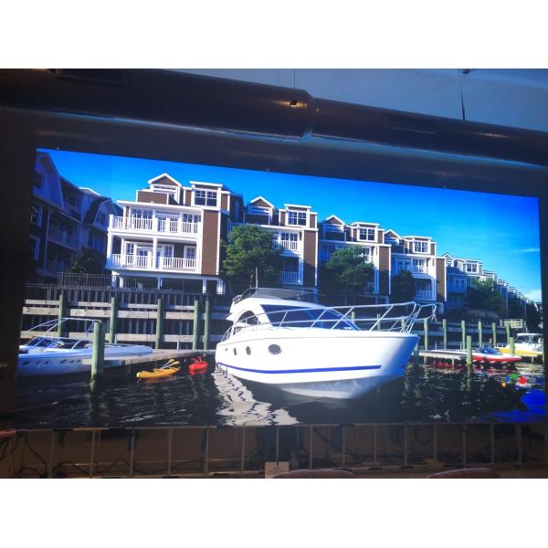 SDK Function Front Maintenance Indoor LED Screen Panels P1.56 P1. 875 With 4K Resolution Display
