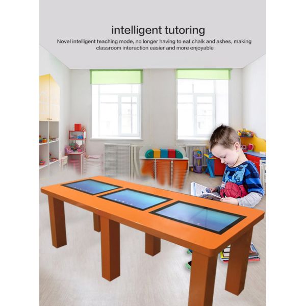 Free Standing 21.5 Inch Smart Touch Screen Coffee Table Indoor Lcd Interactive