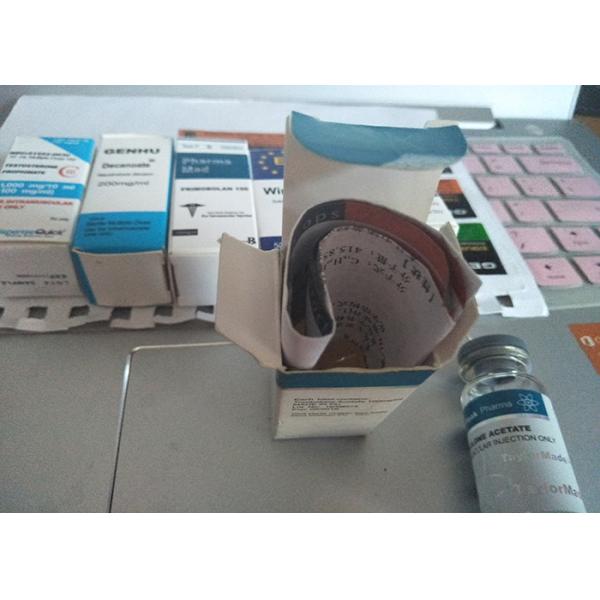 Two Sided Package Insert Printing Paper Leaflet Folding For Pharma Box