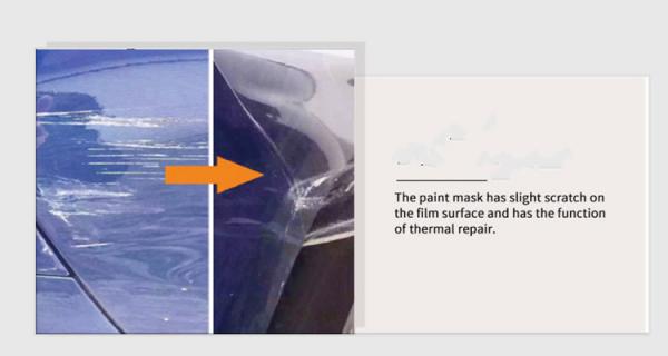 TPU Matte 6MIL Car Paint Protection Films Scratch Resistant