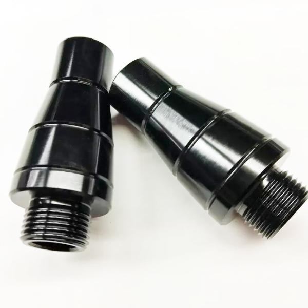 Good Quality High Precision Black Electroplating Machinery Pin Shaft Parts Prototype On Sale
