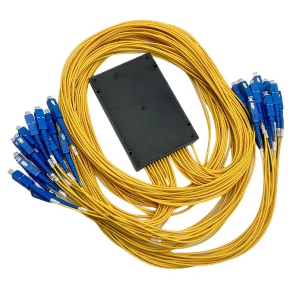 SC UPC 1X5 Single Mode Fiber Optic FTTR GPON Splitter for Long Distance Communication