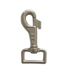 Quality Stainless Steel Eye Bolt Swivel Square Keyring Snap End Hook for sale