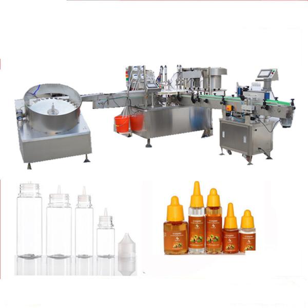 High Speed Electronic Liquid Filling Machine For Childproof Cap 120ml Bottles