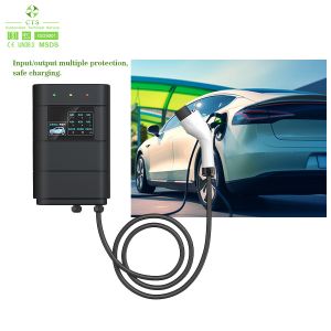 Ground Fault Protection 22KW EV Charger Type 2 Wallbox and Portable 16A 32A