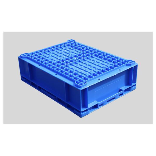 5 L Straight wall plastic stackable boxes EU boxes HP3A plastic shipping pallet boxes