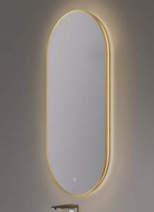 Quality Aluminum Frame Round LED Illuminated Bathroom Mirrors Waterproof for sale