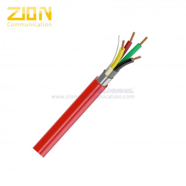 Buy Fire Alarm Cable Shielded  22AWG Solid Bare Copper with FR-PVC Non-Plenum at wholesale prices