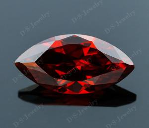 Quality AAAAA DS Jewelry hot sale synthetic garnet loose gems stone for jewelry setting for sale