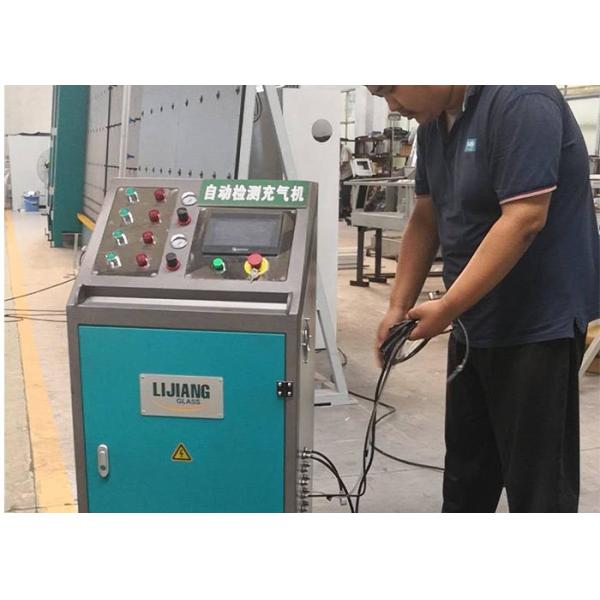 Argon Gas Filling Machine Heat Insulation For Double Glazing Making